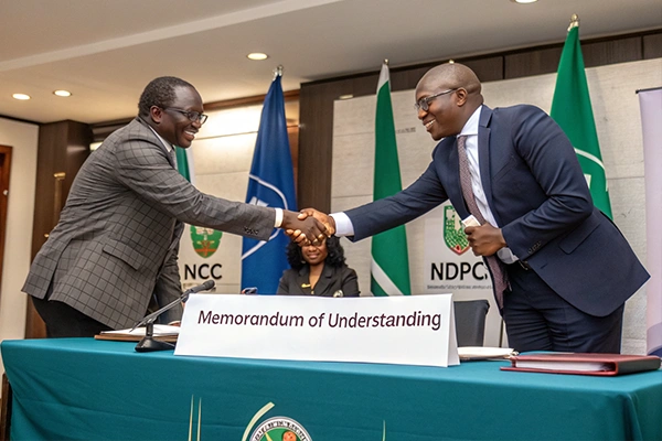NCC, NDPC Sign MoU to Improve Nigeria Telecom Data Privacy