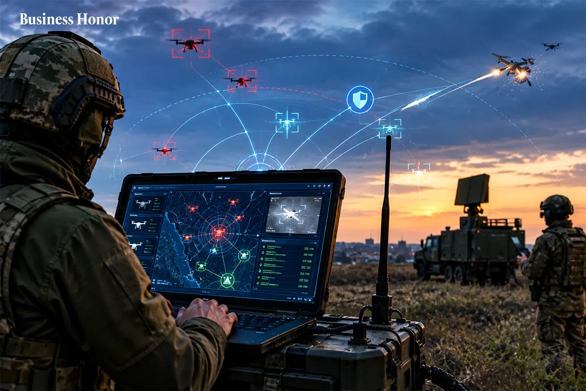 AI-Powered Defence Technology Helps Ukraine Coordinate Drone Interceptions