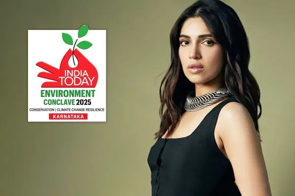 Business Honor-Bhumi Pednekar Champions Sustainable Fashion at Eco Conclave