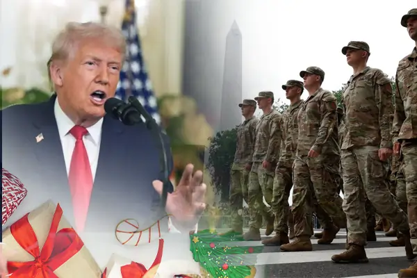 Trump Announces $1,776 Bonus for U.S. Troops