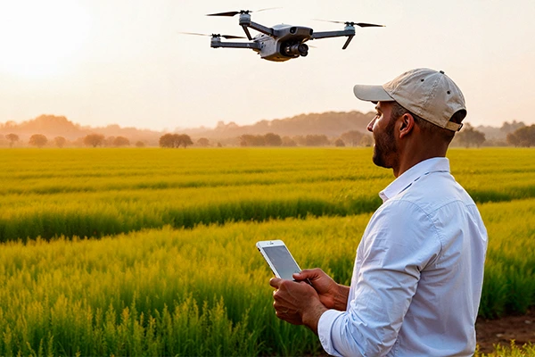 Business Honor - Indian Farmers Embrace Drones & Govt Aid