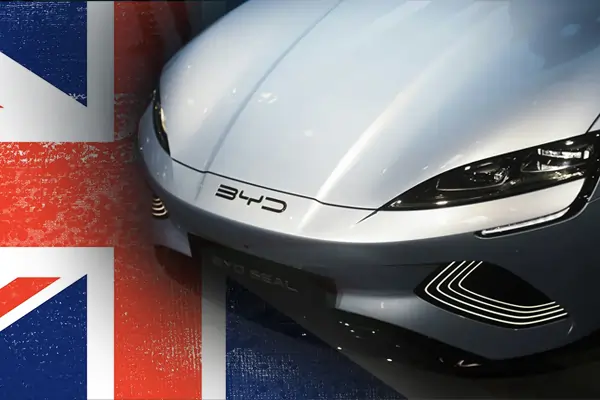 BusinessHonor - BYD Leads as UK’s Top Chinese Carmaker