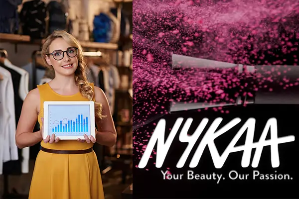 BusinessHonor - Nykaa Shares Surge on E-Commerce Growth