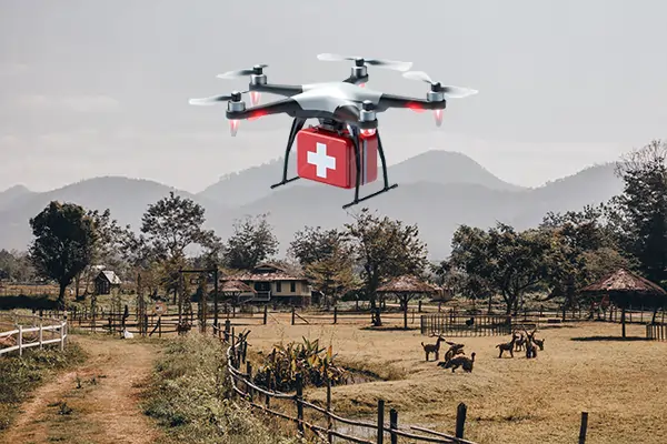 Business Honor-Drones Revolutionize Medical Supply Delivery to Remote Areas in India
