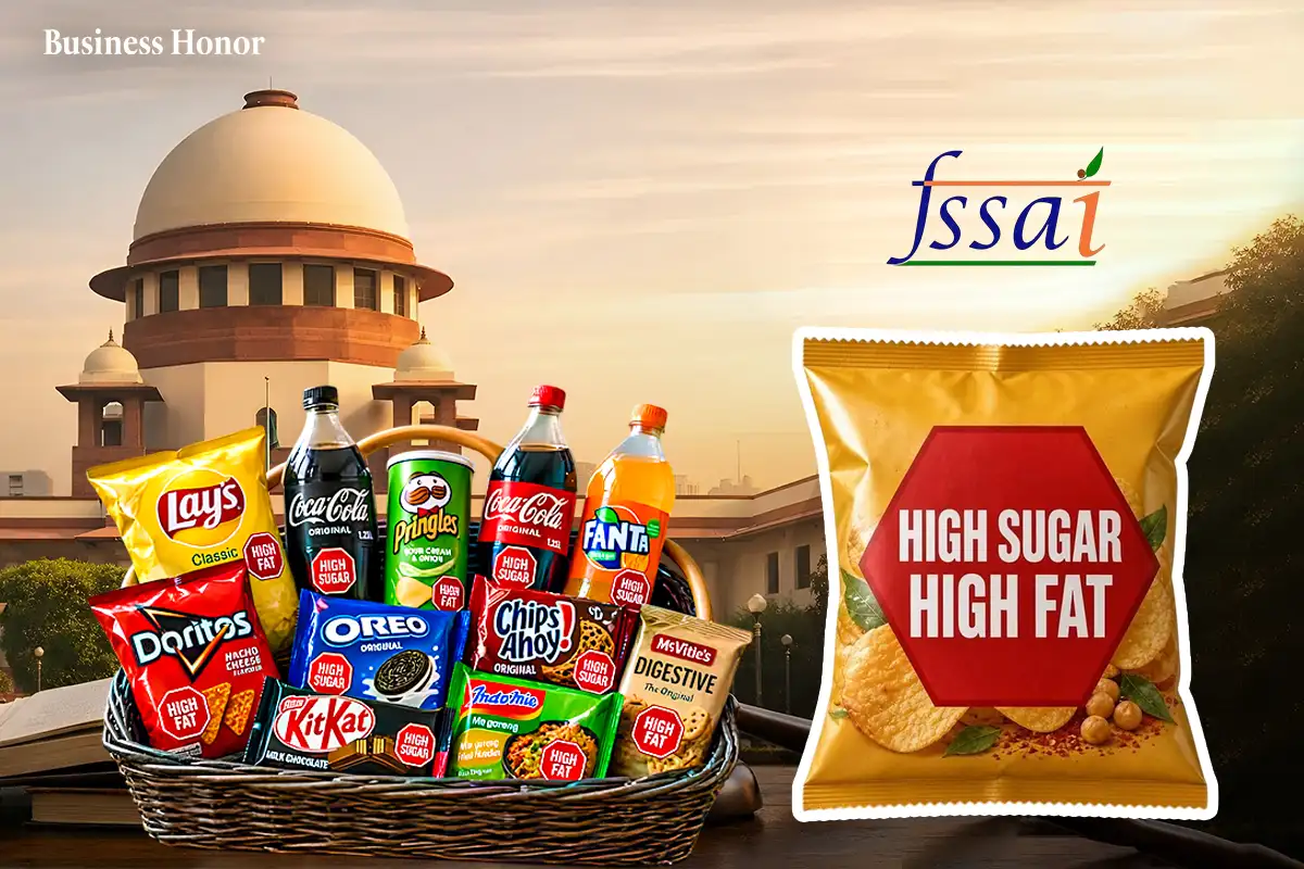  Food Companies Challenge FSSAI Red Hexagonal Warning Labels in Supreme Court 