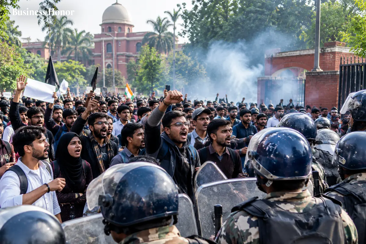  Jamia Unrest Escalates as University Moves Classes Online Amid Student Protests 