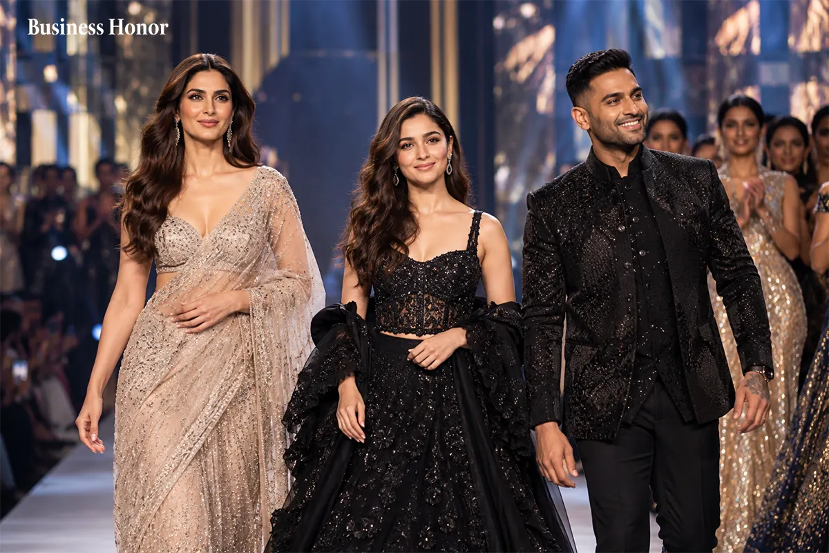  Lakm&eacute; Fashion Week 2026 Finale: Diana Penty, Aneet Padda and Suryakumar Yadav Shine 