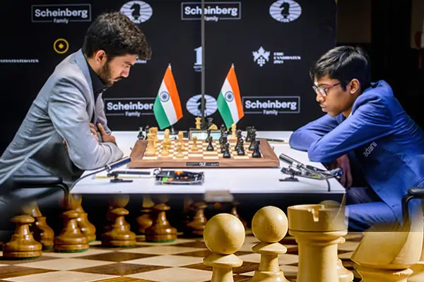 Business Honor- Praggnanandhaa Overtakes Gukesh in FIDE Live Rankings, Eyes 2026