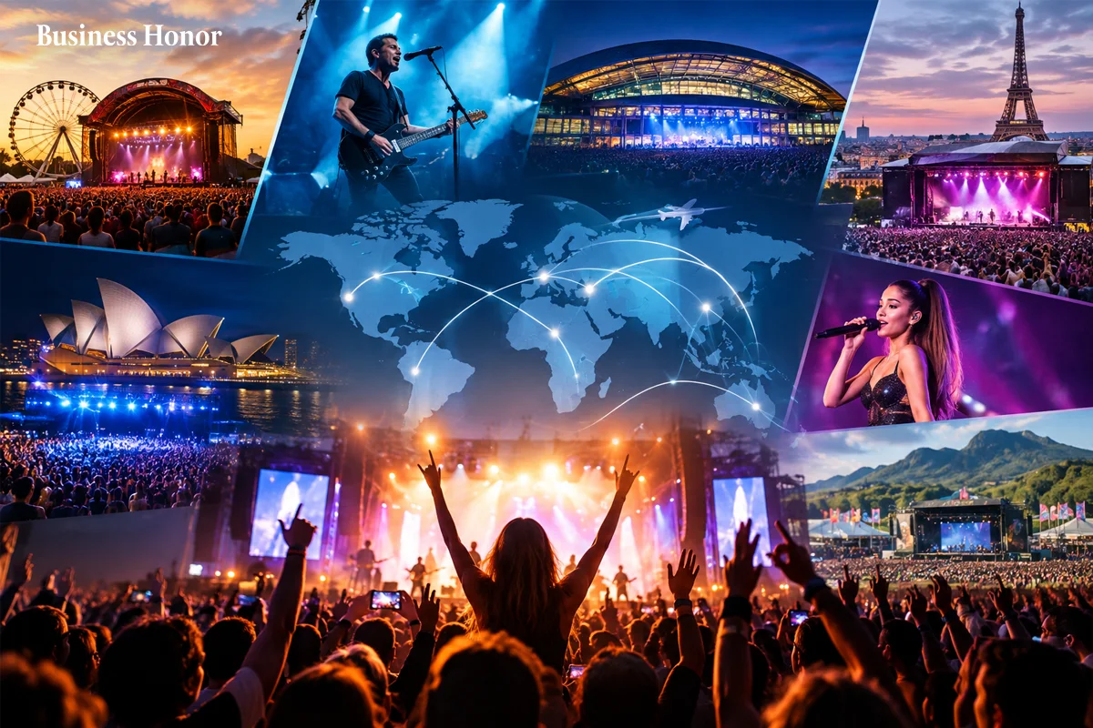 Top 10 Upcoming Global Music Events: A Global Live Music Calendar Built on Real Business Growth
