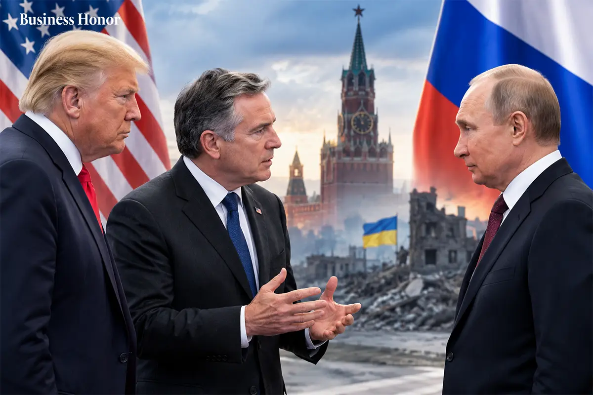  US Envoy Heads to Russia for Putin Talks as Ukraine Peace Effort Faces Pressure 
