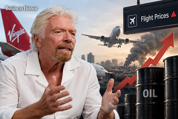  Business Honor Richard Branson Warns of Rising Flight Price 
