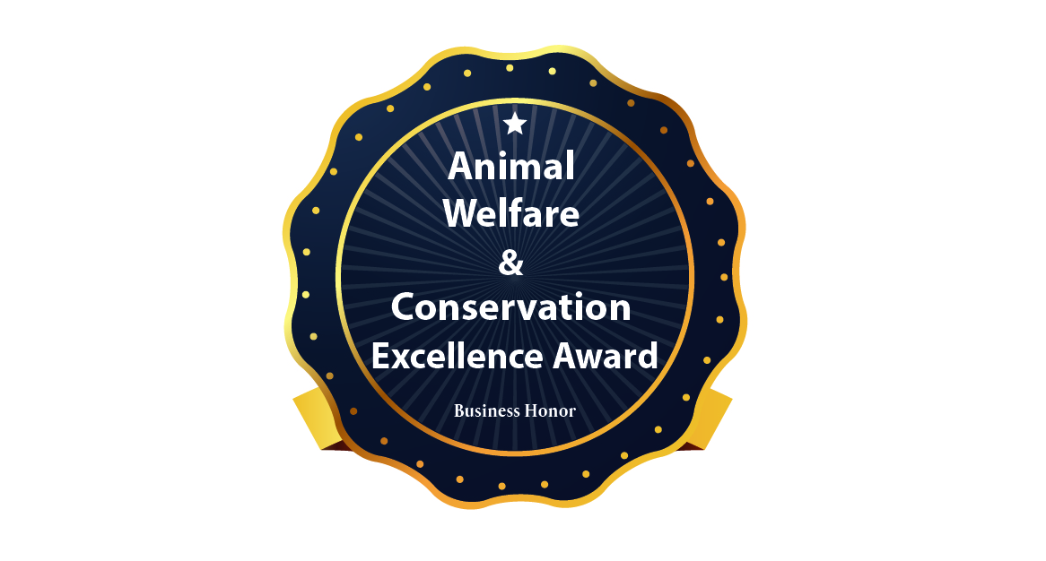 Animal Welfare & Conservation Excellence Award