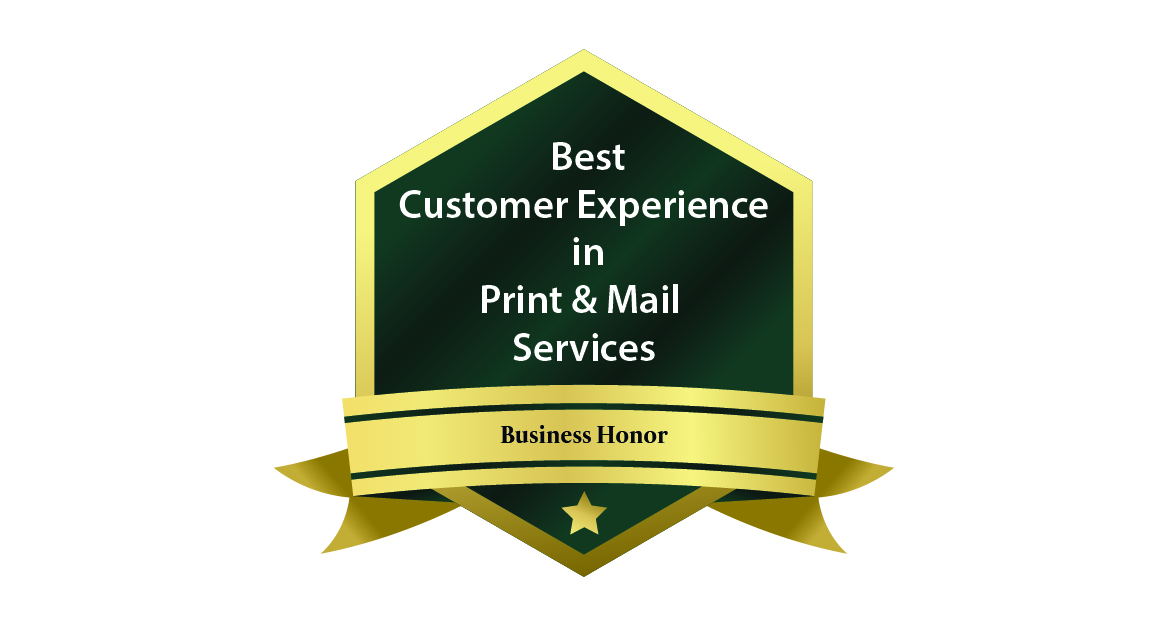 Best Customer Experience in Print & Mail Services