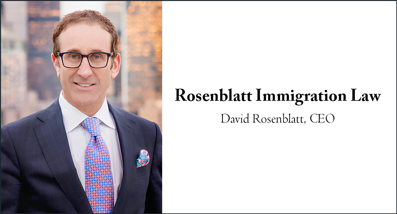 Rosenblatt Immigration Law &ndash; Solving Complex Immigration Challenges for Entrepreneurs, Investors, and Global Talent in Canada and Beyond